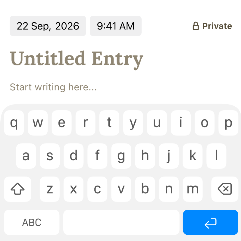 Write entry